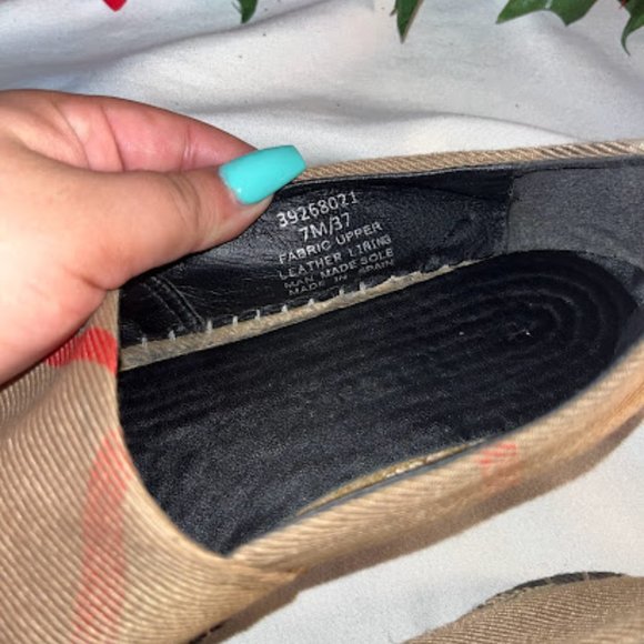 Burberry Nova Check Espadrilles - Picture 7 of 9